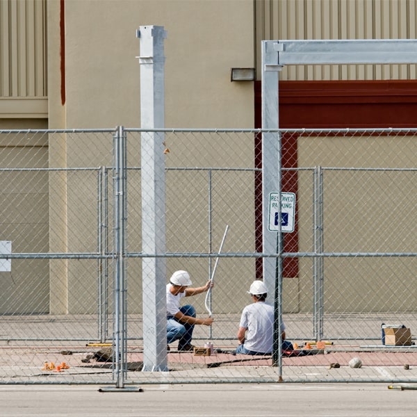 how long can i rent the temporary fence for my work site or event in San Gabriel California